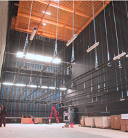 Proscenium theatre stage