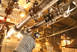 Worker below