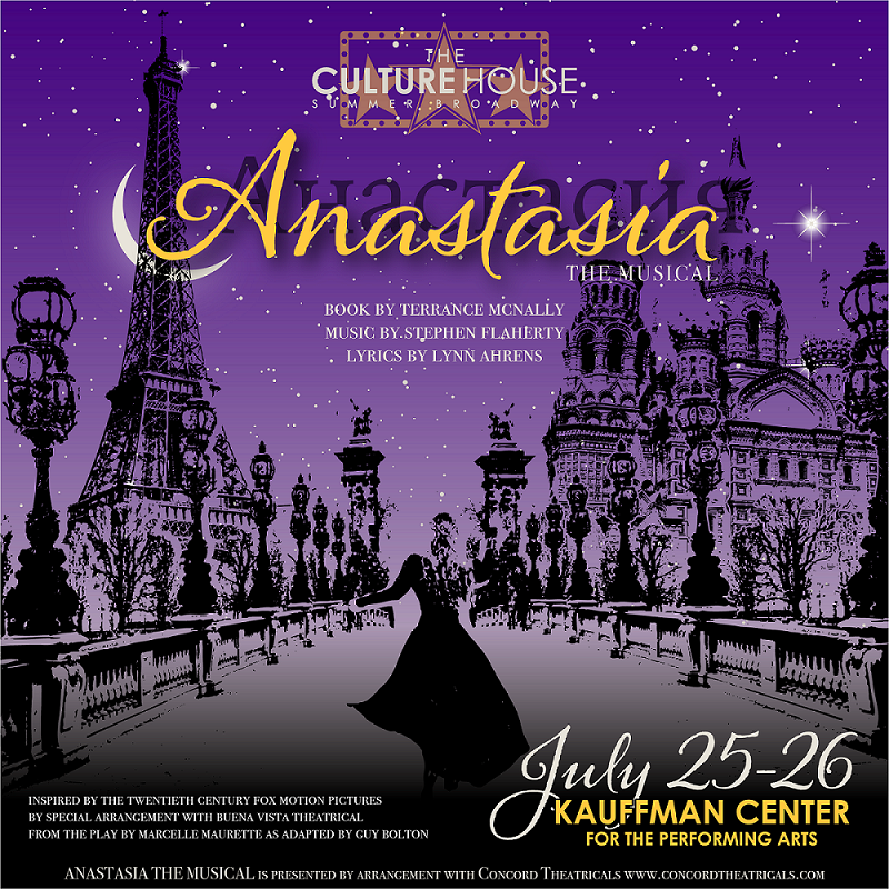 The Culture House Presents

Anastasia: The Musical

