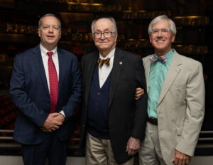 From left to right: Louis Collier, Ed Matheny and Dr. Holt